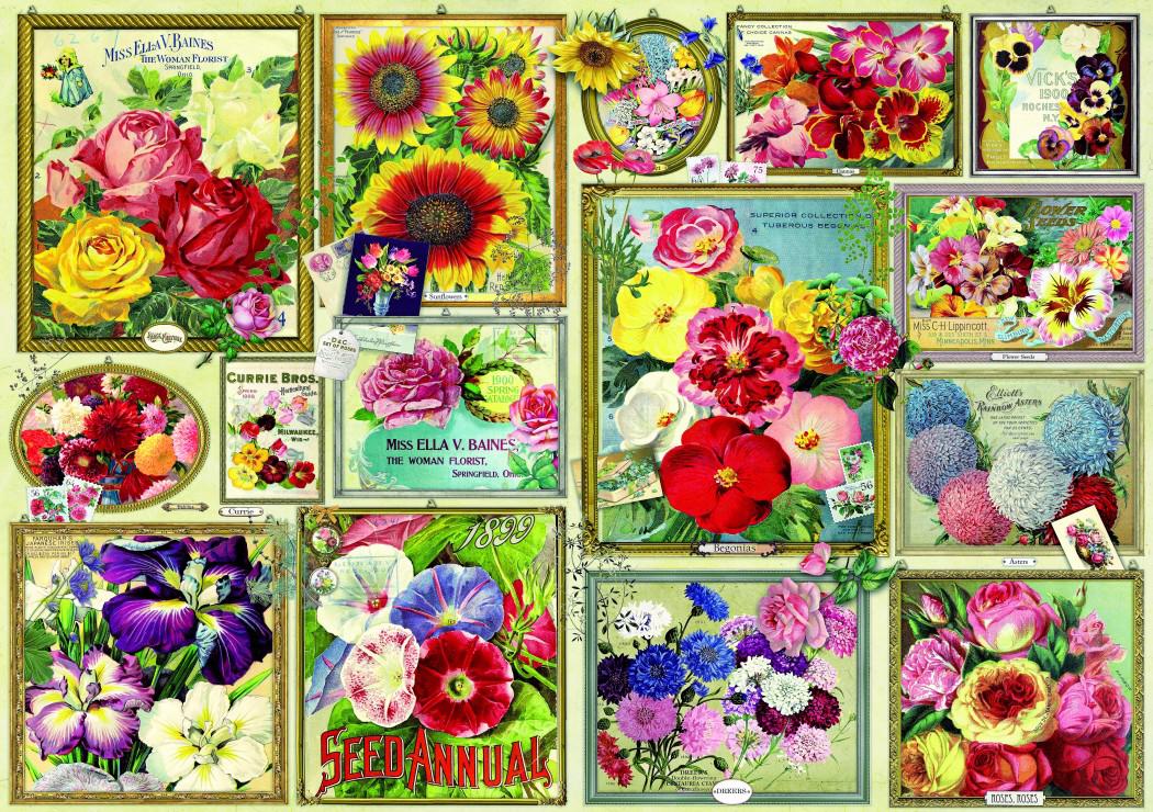 Puzzle Flower Pictures 1500