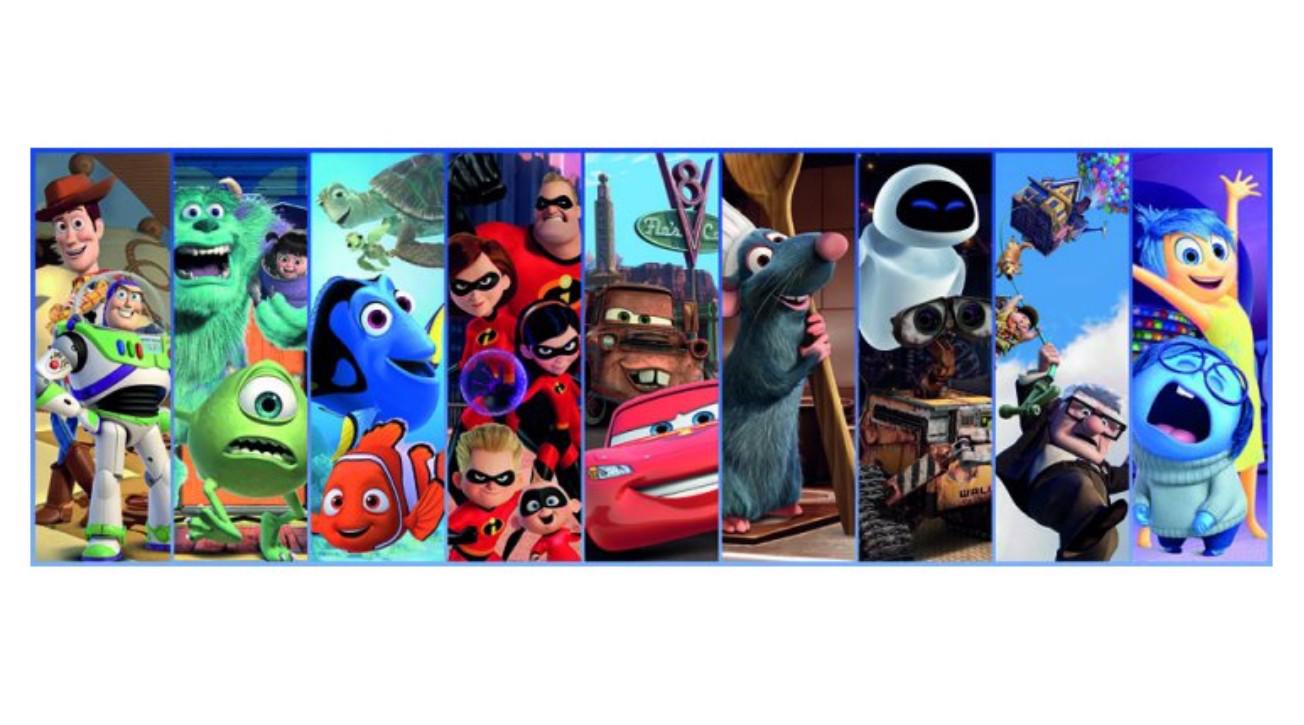 Puzzle Disney Pixar panorama 1000