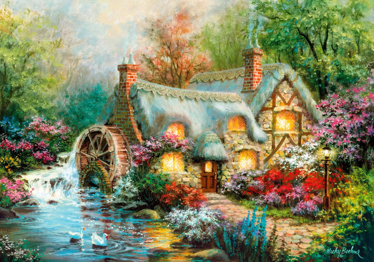 Puzzle Country Retreat 1500