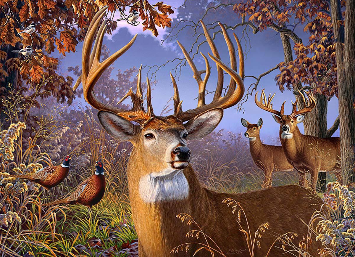 Puzzle Deer and Pheasant 500 XXL