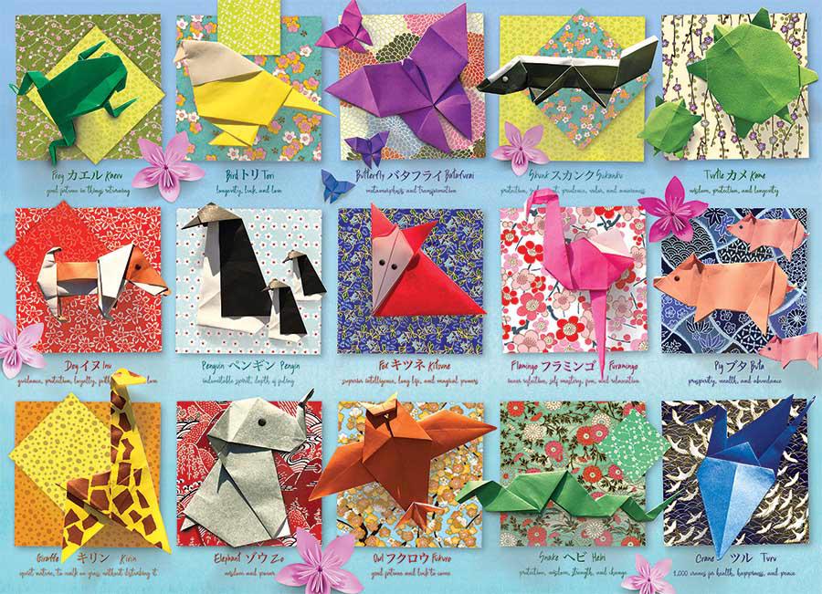 Puzzle Origami Animals 500 XXL