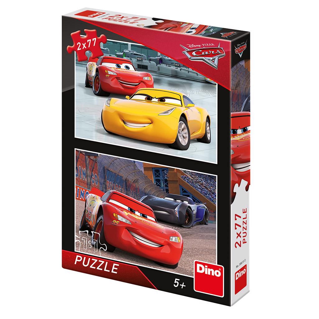Puzzle CARS 3: Pretekári 2x77