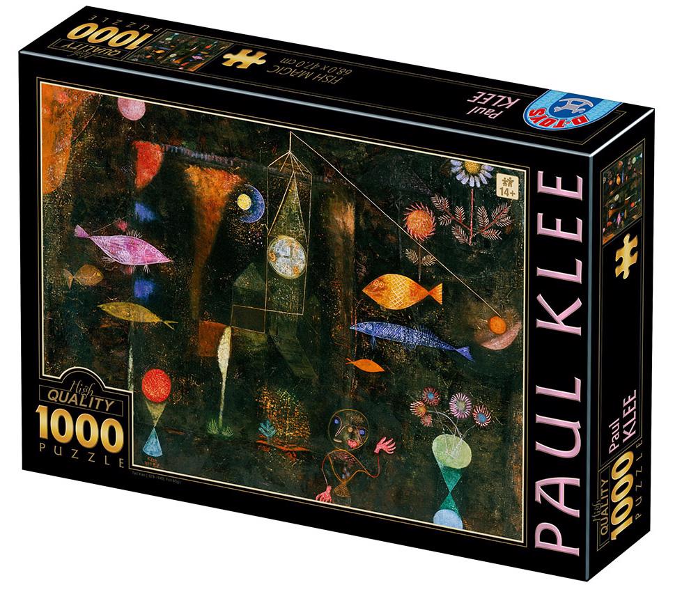 Puzzle Klee Paul: Kúzlo rýb