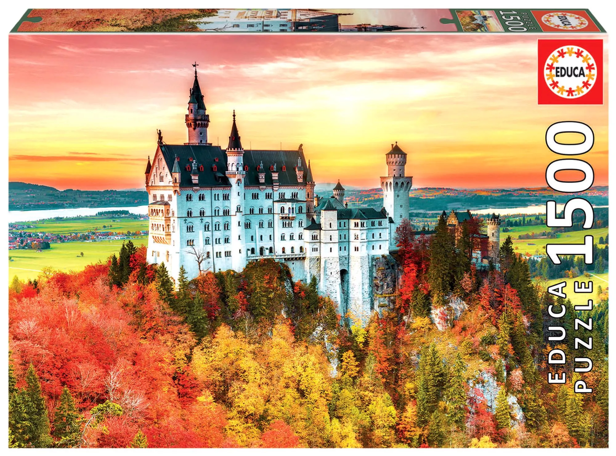 Puzzle Autumn in Neuschwanstein / Germany