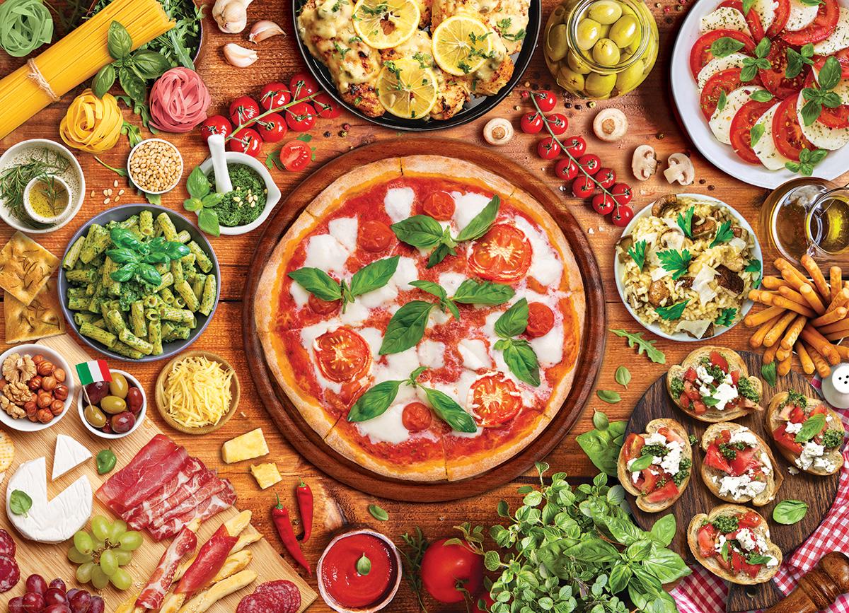 Puzzle Italian Table
