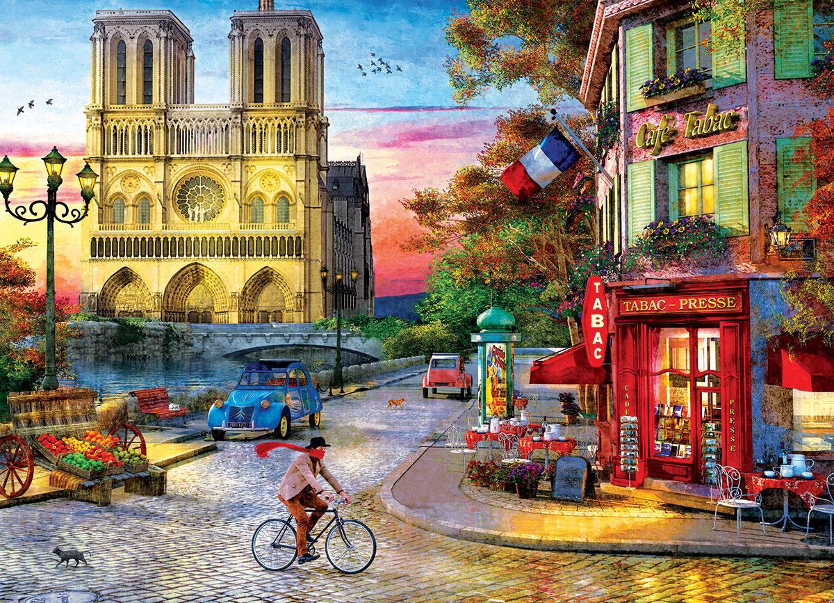 Puzzle Notre-Dame, Paríž, Francúzsko