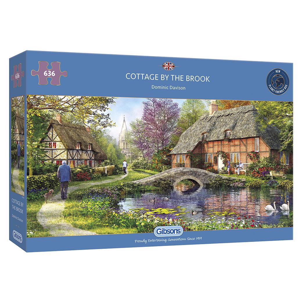 Puzzle Cottage by the Brook