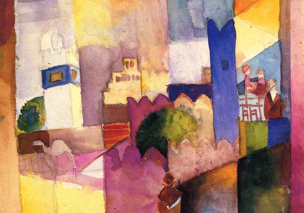 Puzzle August Macke: Kairouan (III), 1914