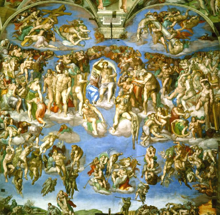 Puzzle Michelangelo Buonarroti: Tag des Jüngsten Gerichts