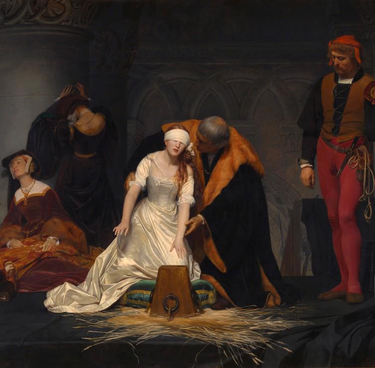 Puzzle Paul Delaroche: The Execution of Lady Jane Gray, 1