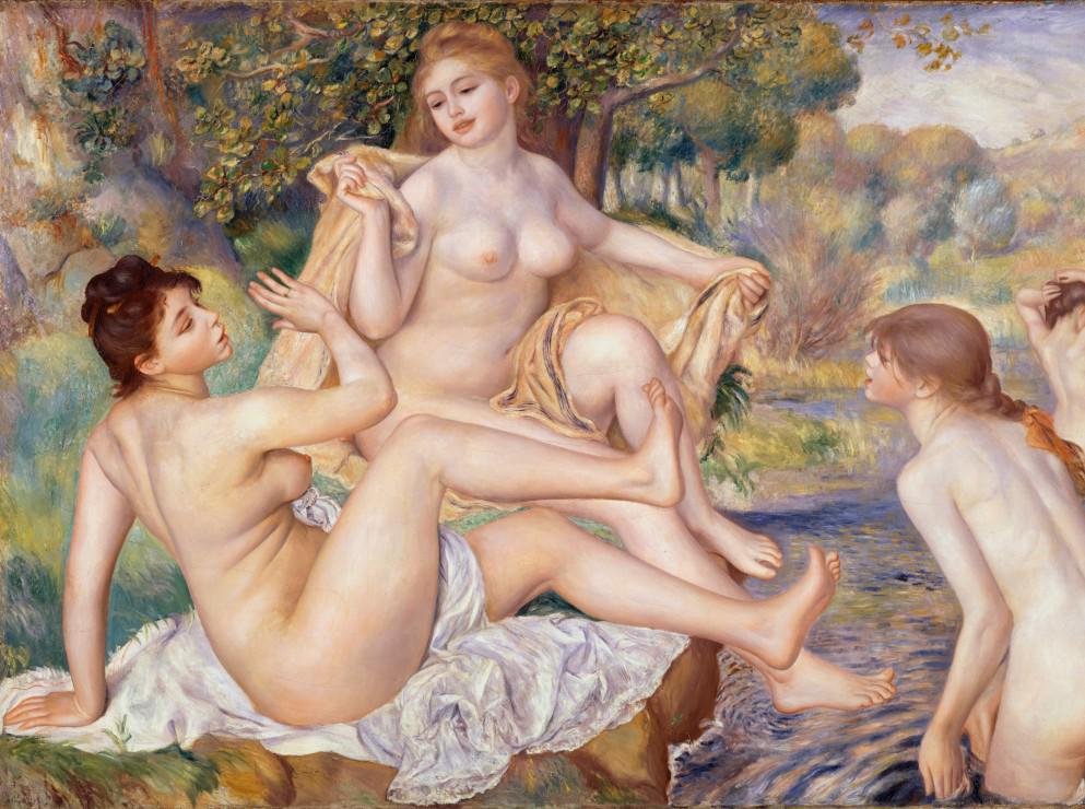 Puzzle Auguste Renoir : Les Grandes Baigneuses, 1887 - 2000
