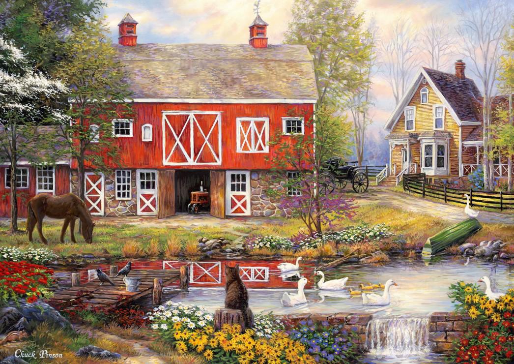 Puzzle Chuck Pinson - Reflections On Country Living 2000