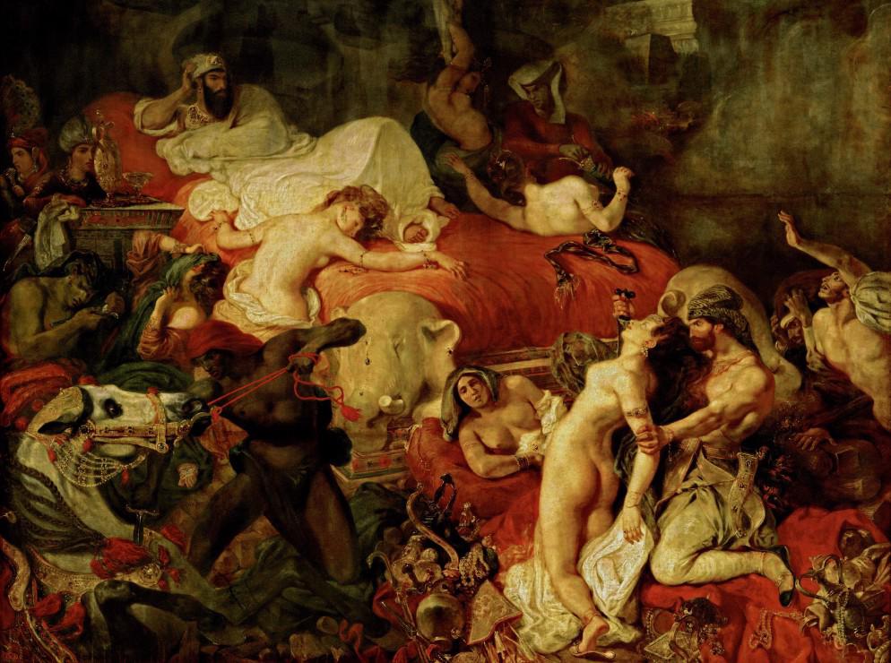 Puzzle Delacroix Eugène: La Mort de Sardanapale