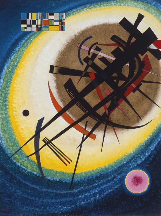 Puzzle Vassily Kandinsky : Dans l'ovale lumineux, 1925