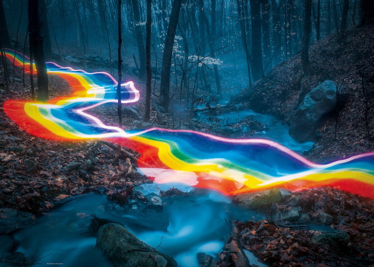 Puzzle Rainbow road