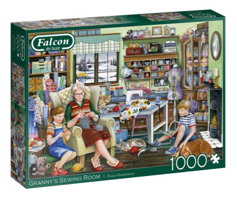 PUZZLE GRANNY´S SEWING ROOM 1000 TEILE 