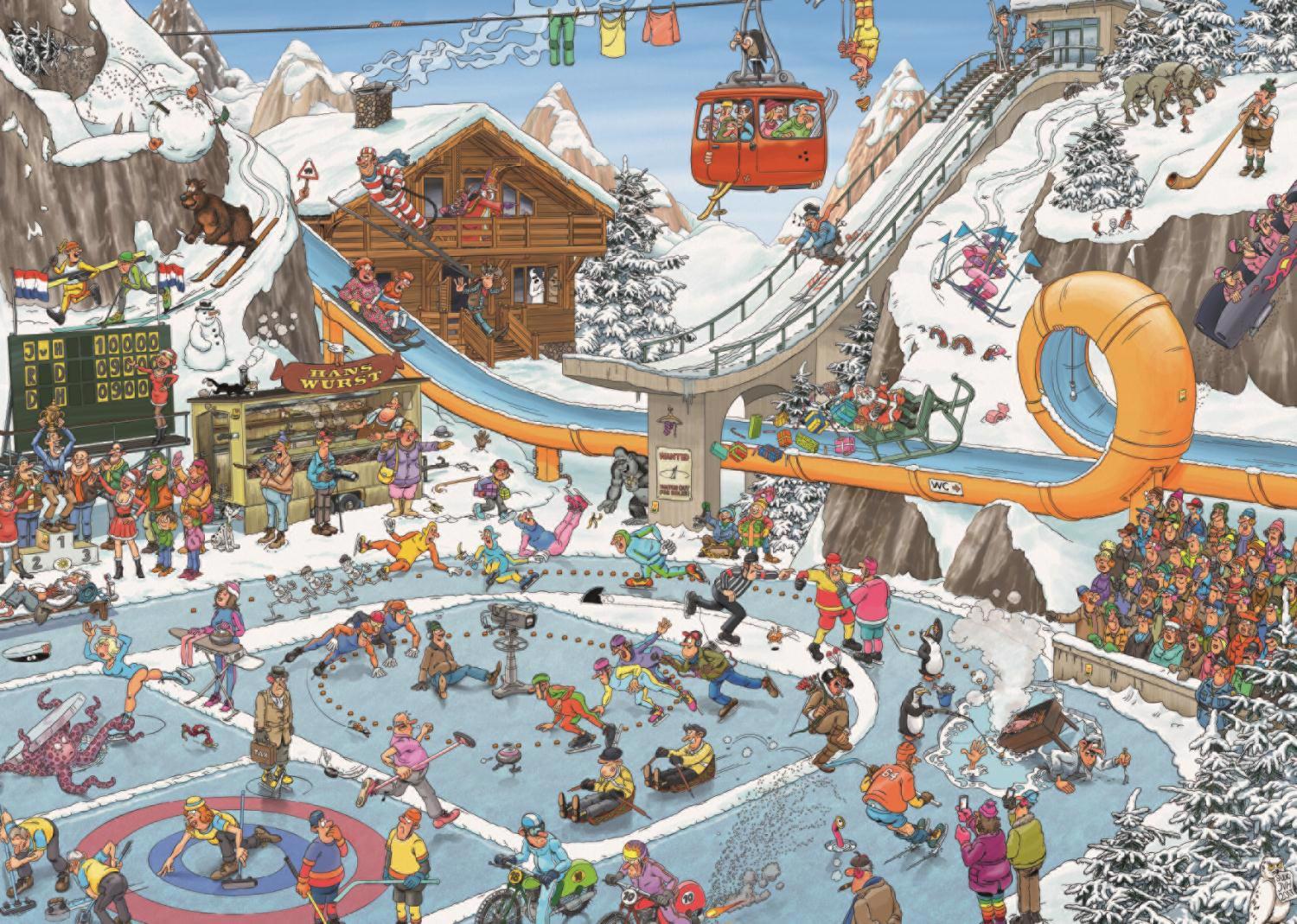 Puzzle Jan van Haasteren: De Winterspelen