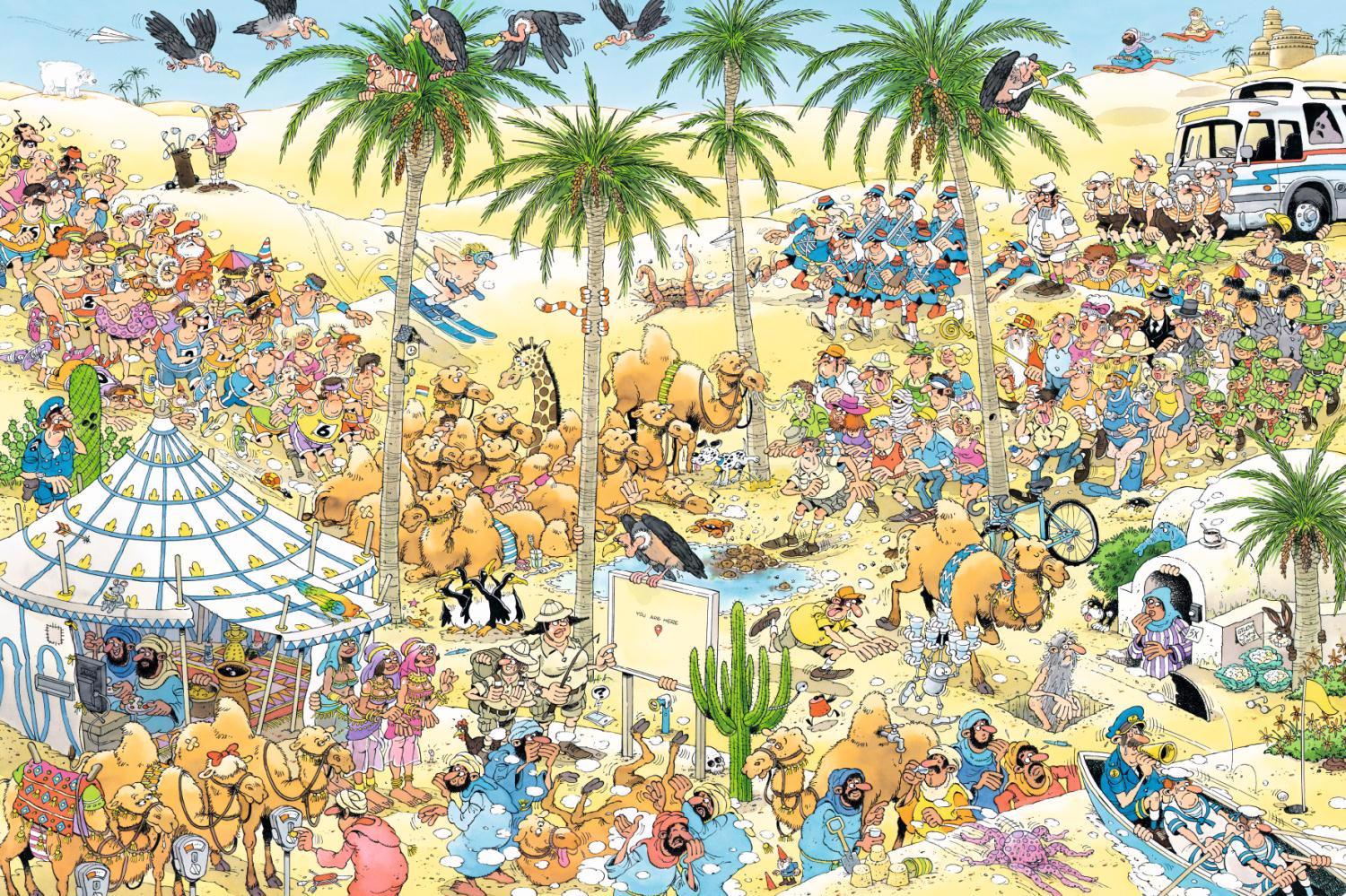 Puzzle Jan van Haasteren: L'oasi