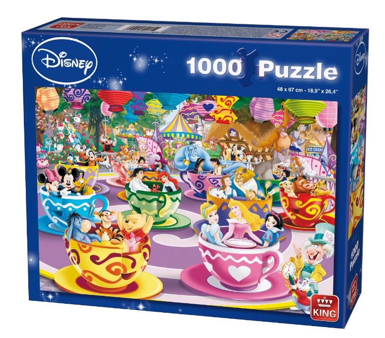 Puzzle Disney: Tea Cup, 1 000 pieces
