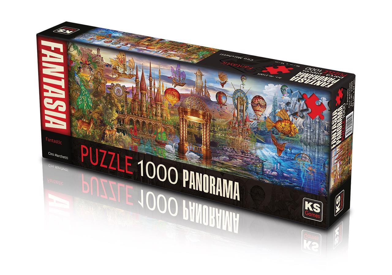 Puzzle Ciro Marchetti : Panorama fantastique