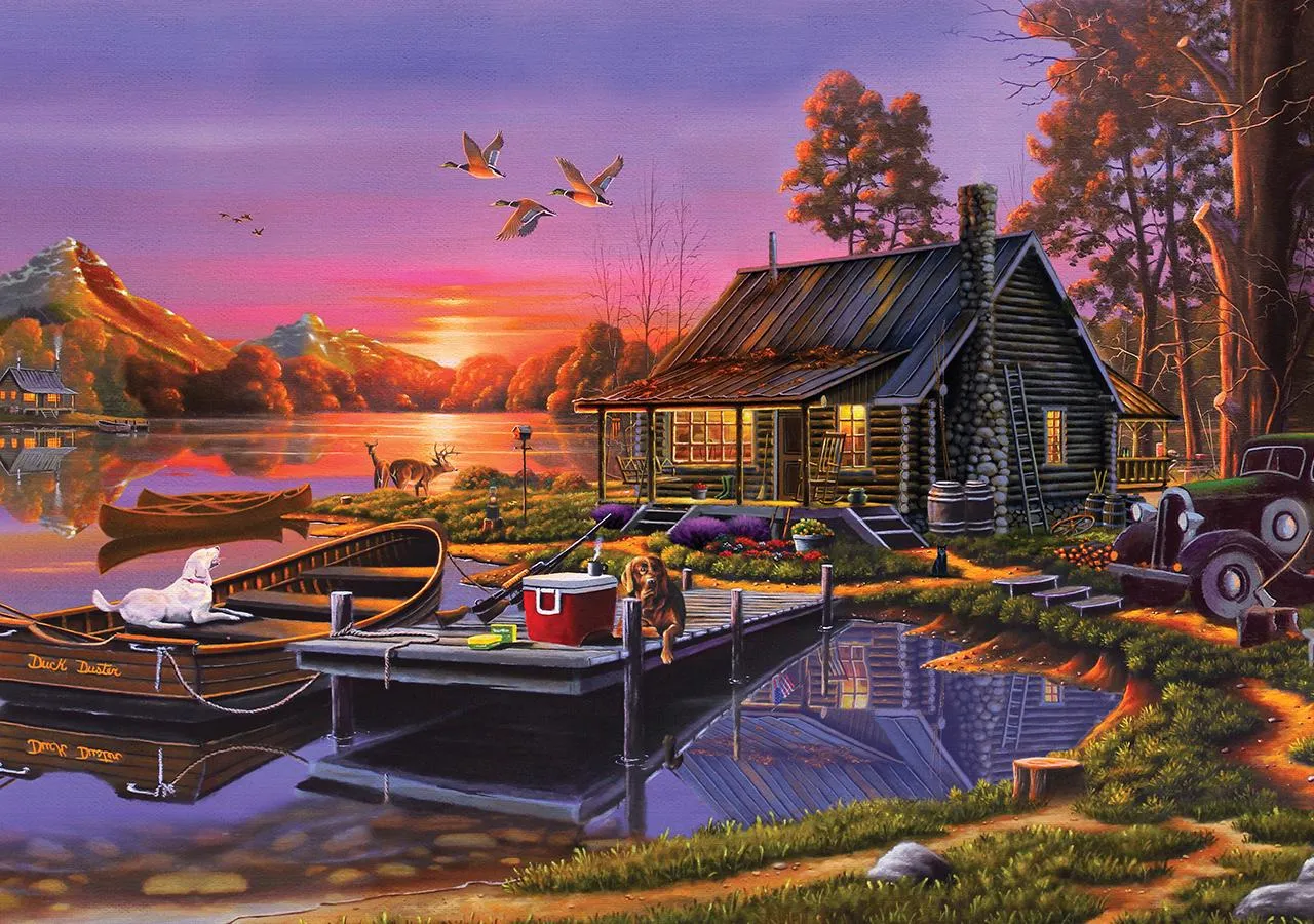 Puzzle Lakeside Cottage 2000