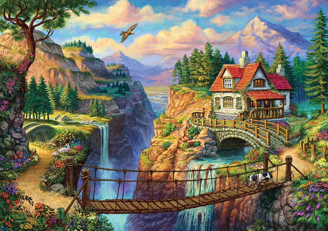 Puzzle House on the Cliff 500