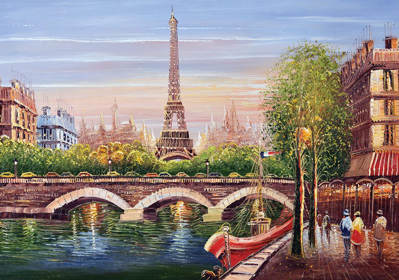Puzzle Seine River Paris 500