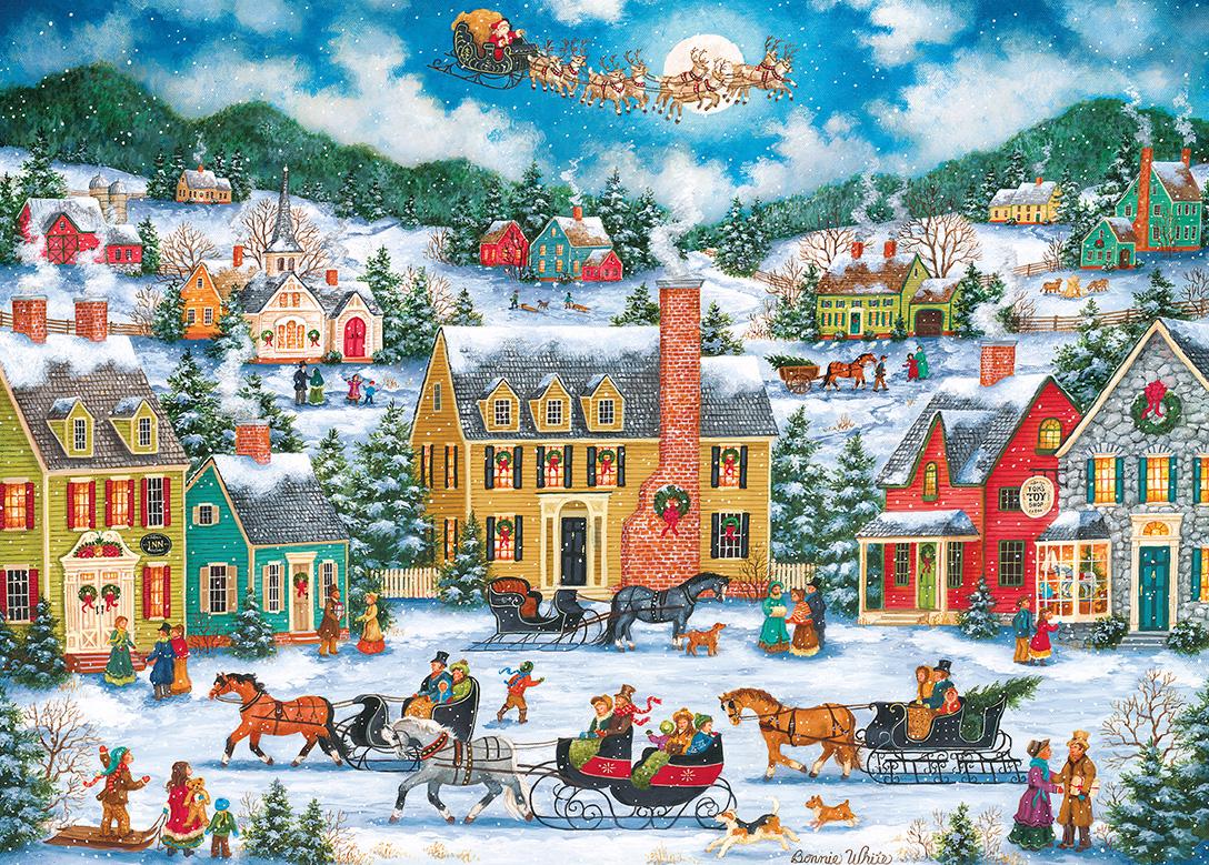 Puzzle Christmas Eve Fly By
