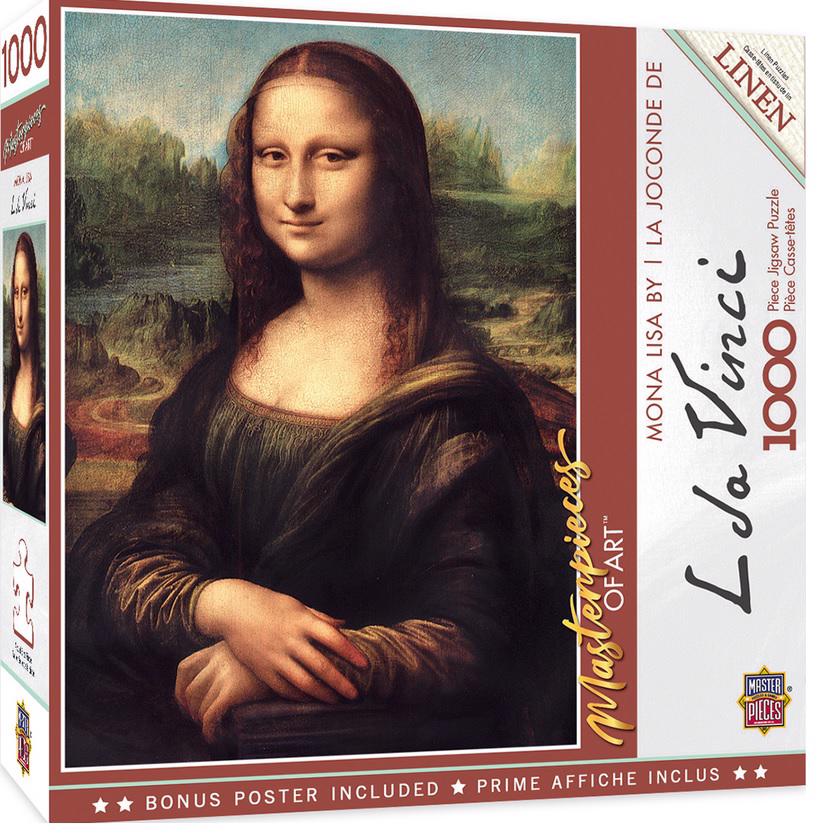 Puzzle Leonardo Da Vinci - Mona Lisa 1000