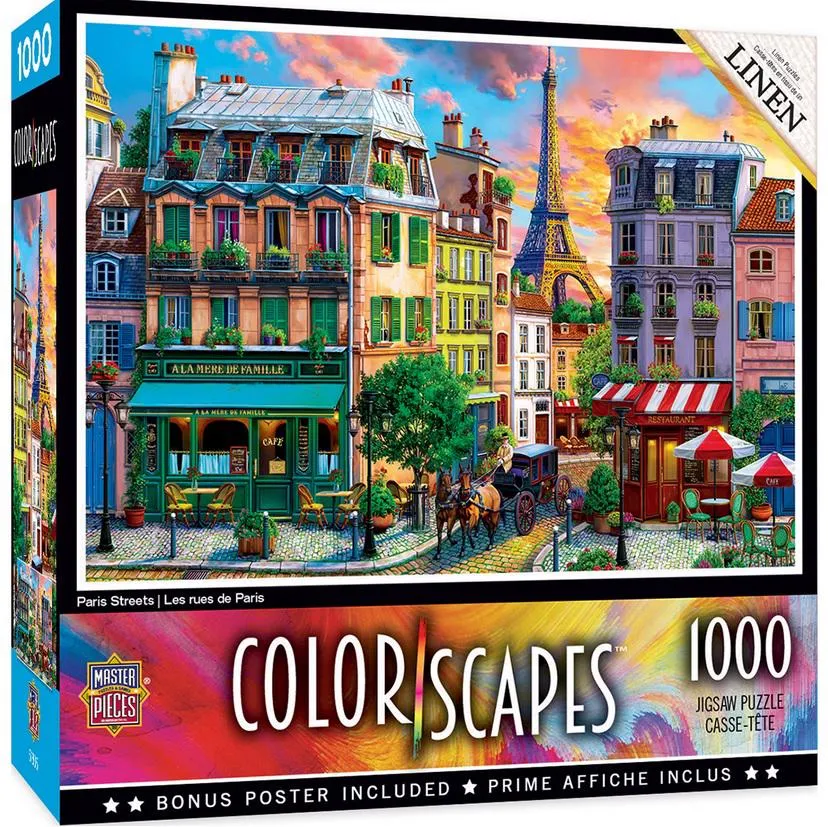Puzzle Paris Streets 1000