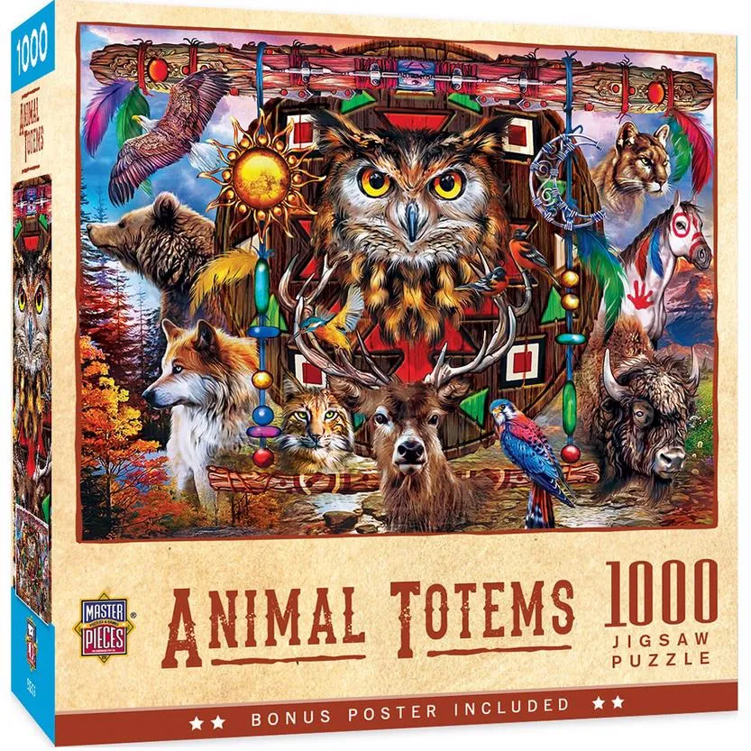 Puzzle Spirit Animals 1000