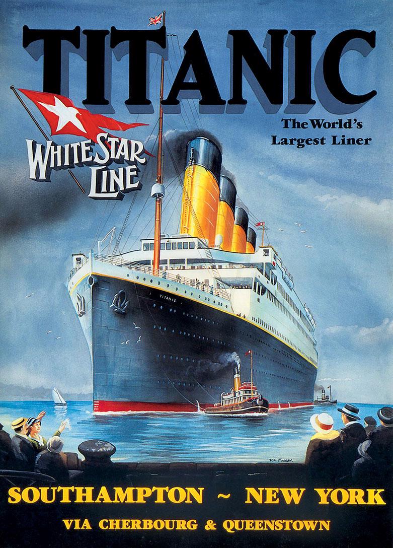 Puzzle Titanic White Star Line