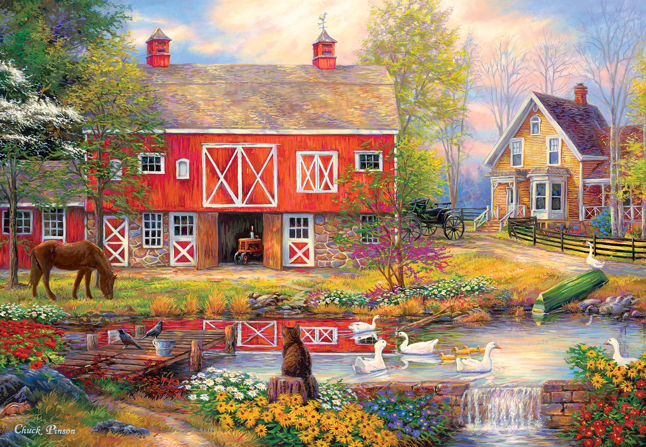 Puzzle Reflections on Country Living