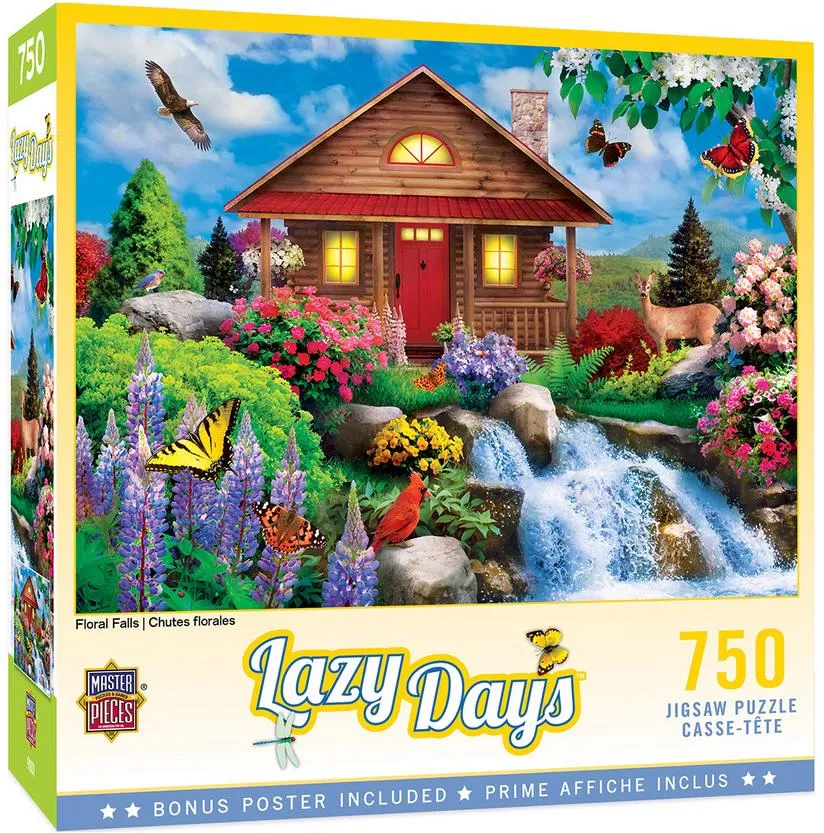 Puzzle Floral Falls 750