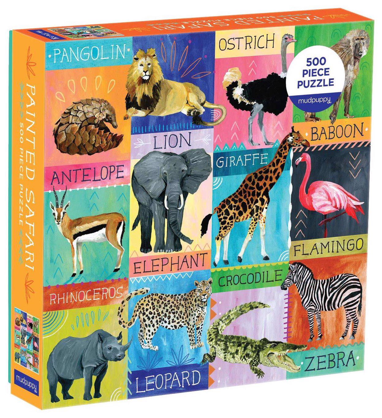 Puzzle Painted Safari