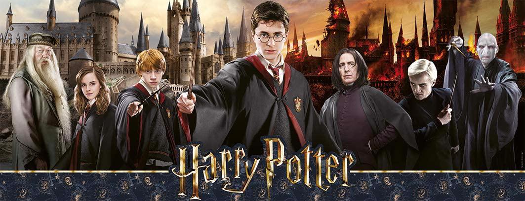Clementoni - Puzzle Panorama Harry Potter 1000 Pièces