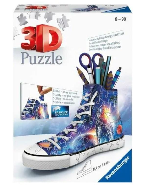Puzzle 3D puzzle stojan: Sneaker Astronaut