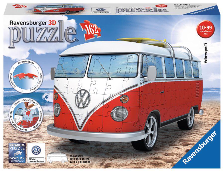 Puzzle 3D VW busz