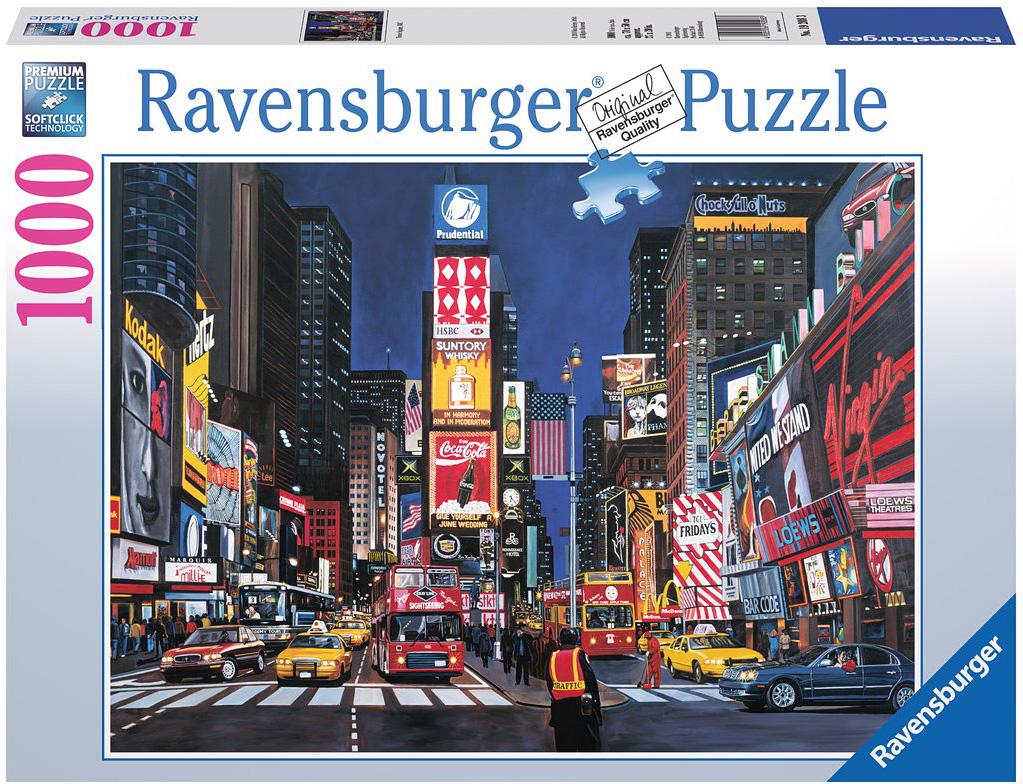 Puzzle Times Square, État de New York