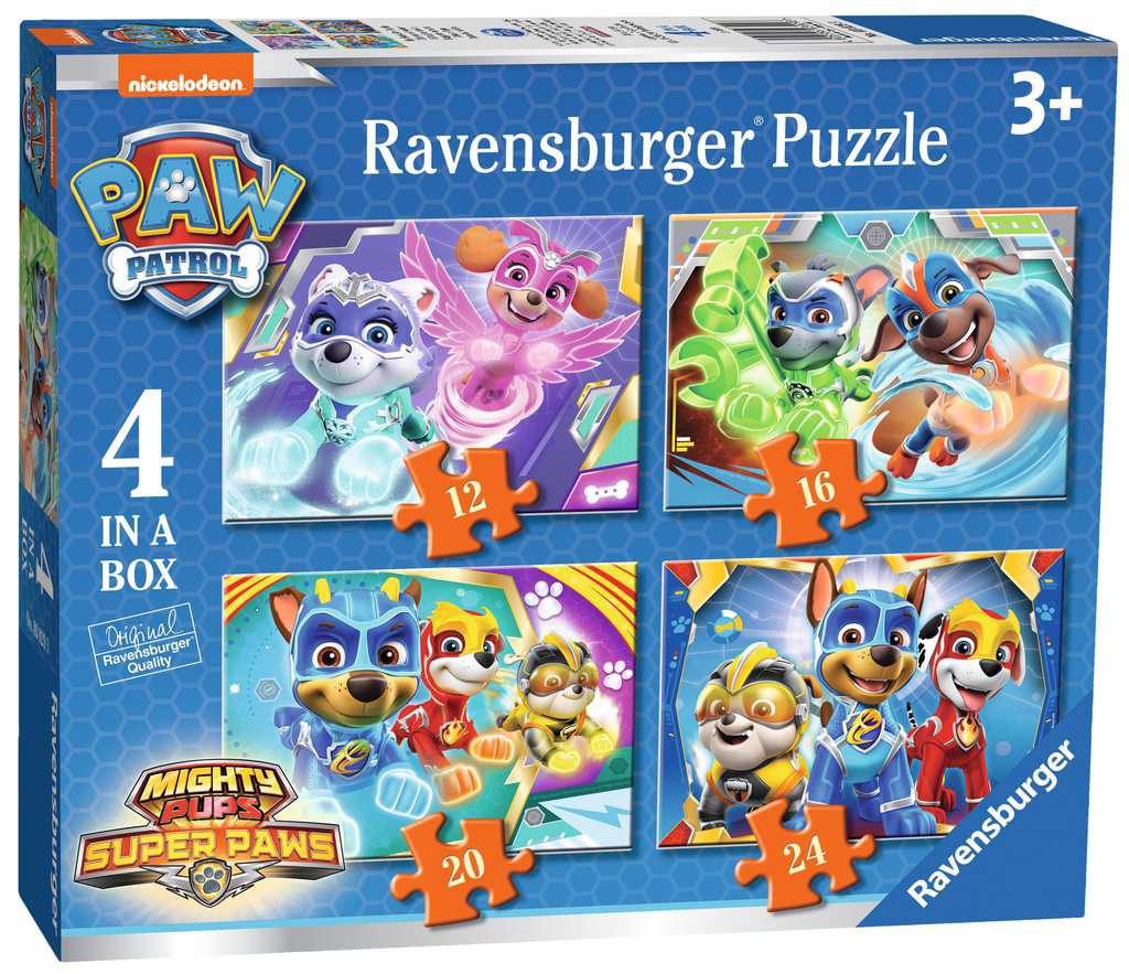 Puzzle 4v1 Paw Patrol: Powerful puppies