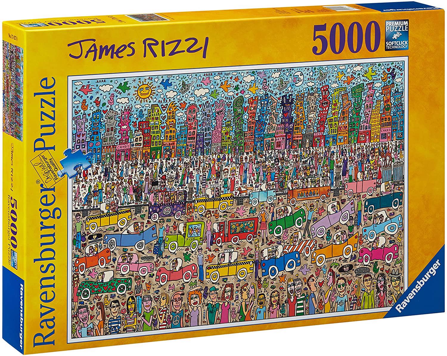 Puzzle Crowded city