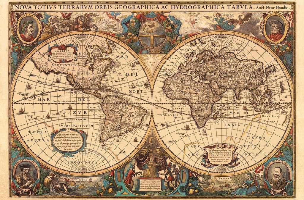 Puzzle Harta istorica a lumii