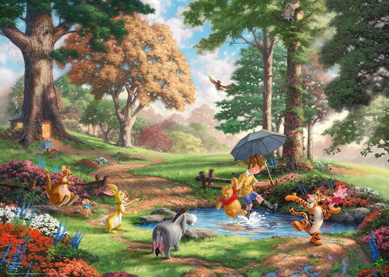 Puzzle Thomas Kinkade - Disney - Winnie The Pooh