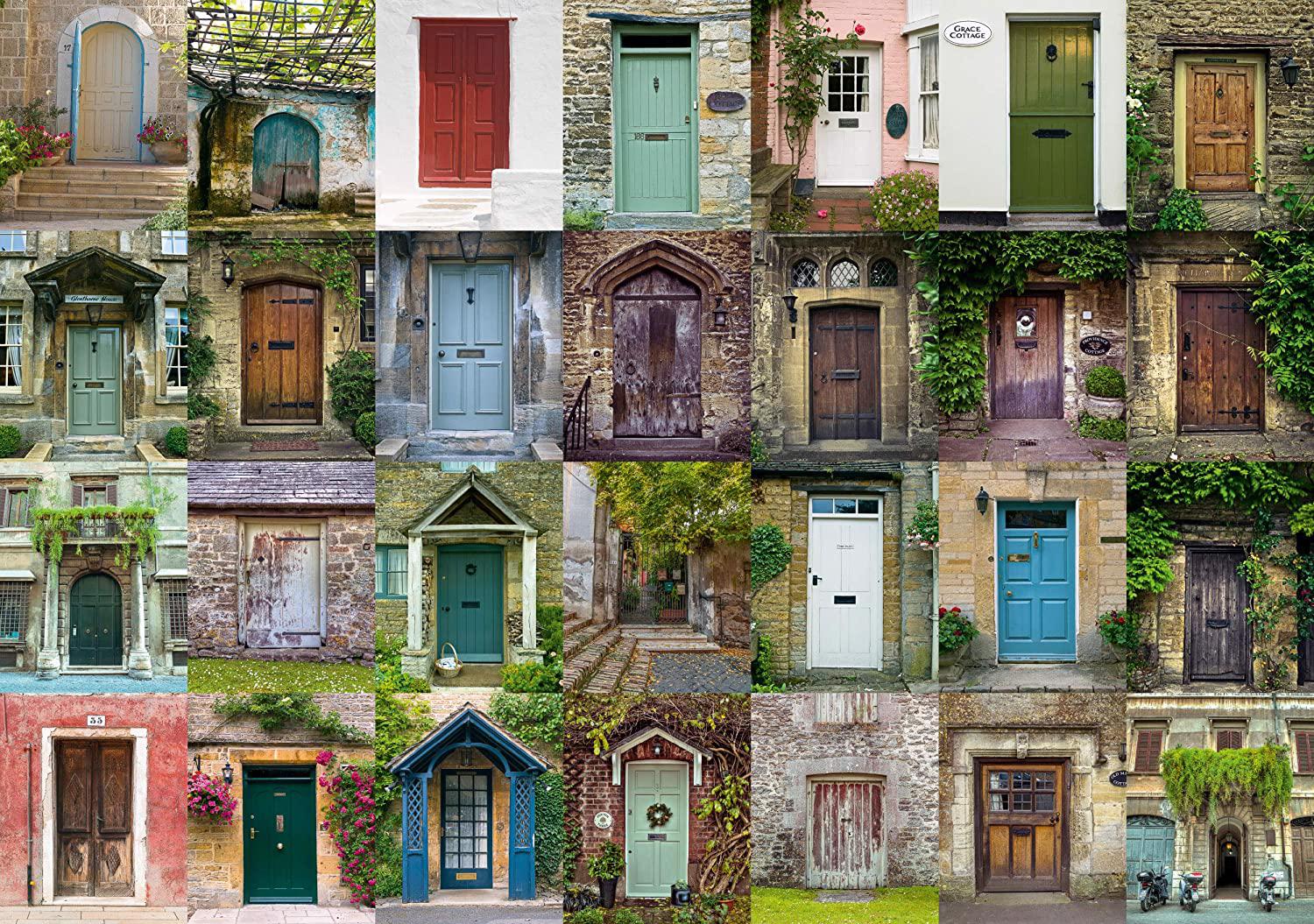 Puzzle Collage - doors 1500