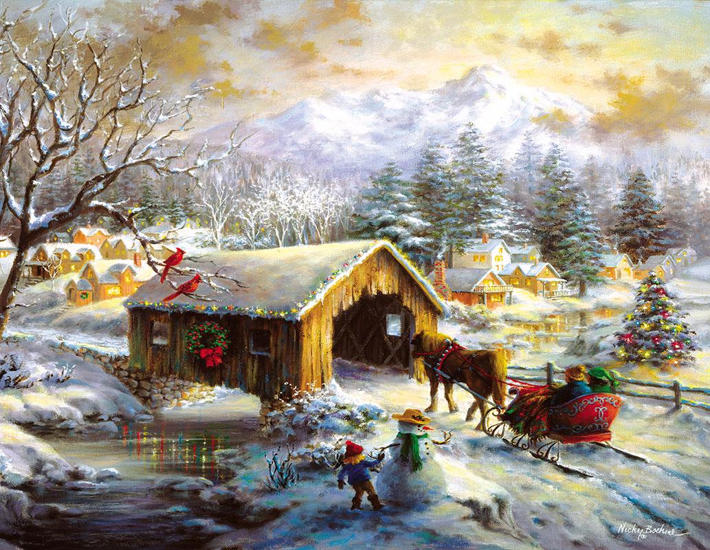 Puzzle Nicky Boehme: Over the Covered Bridge