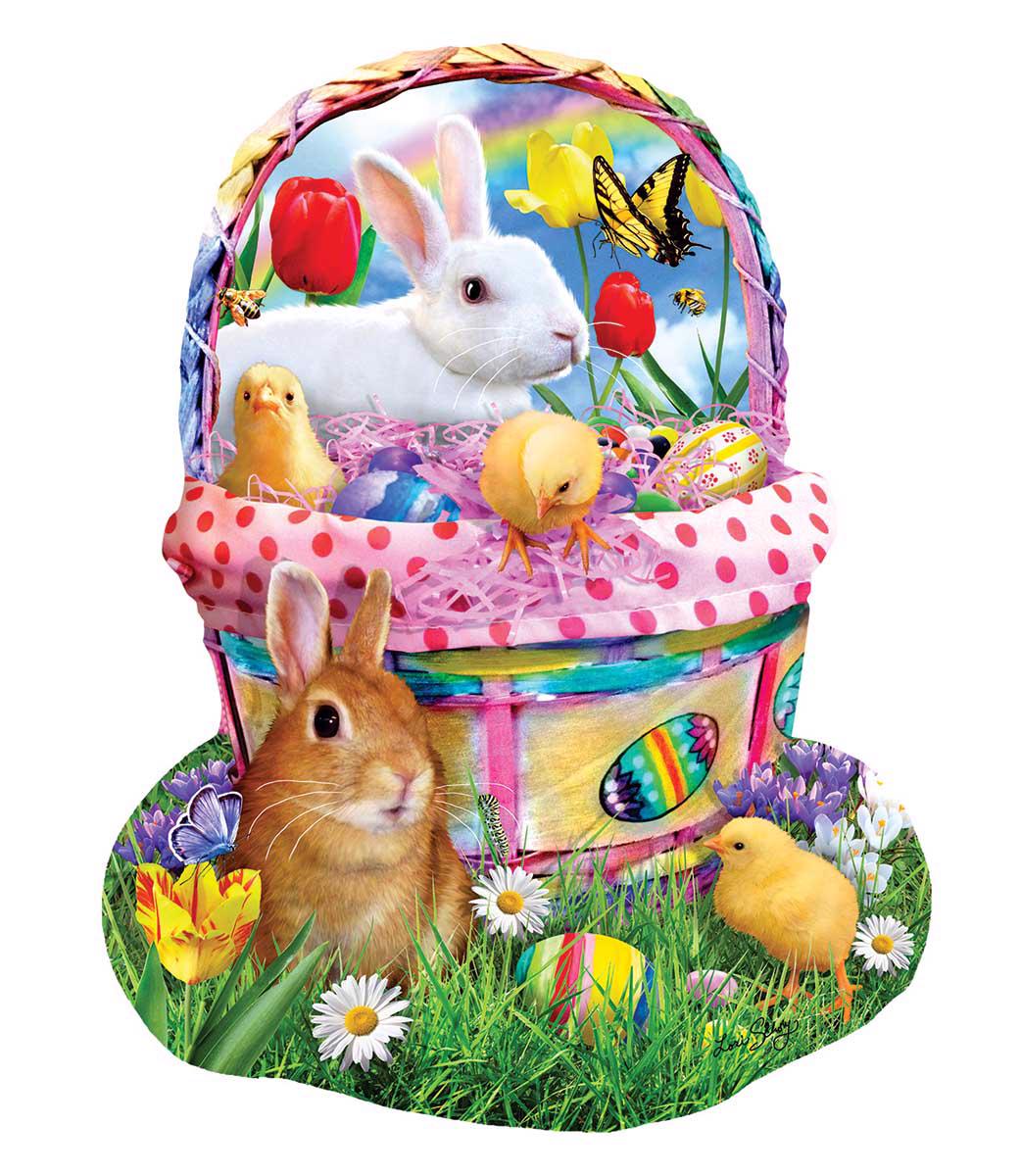 Puzzle Lori Schory - Bunny's Easter Basket