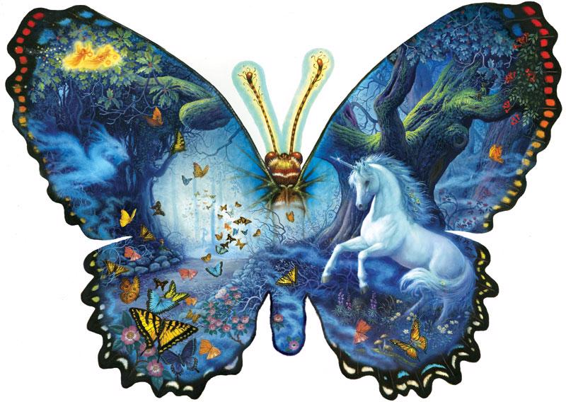 Puzzle Ruth Sanderson - Fantasy Butterfly