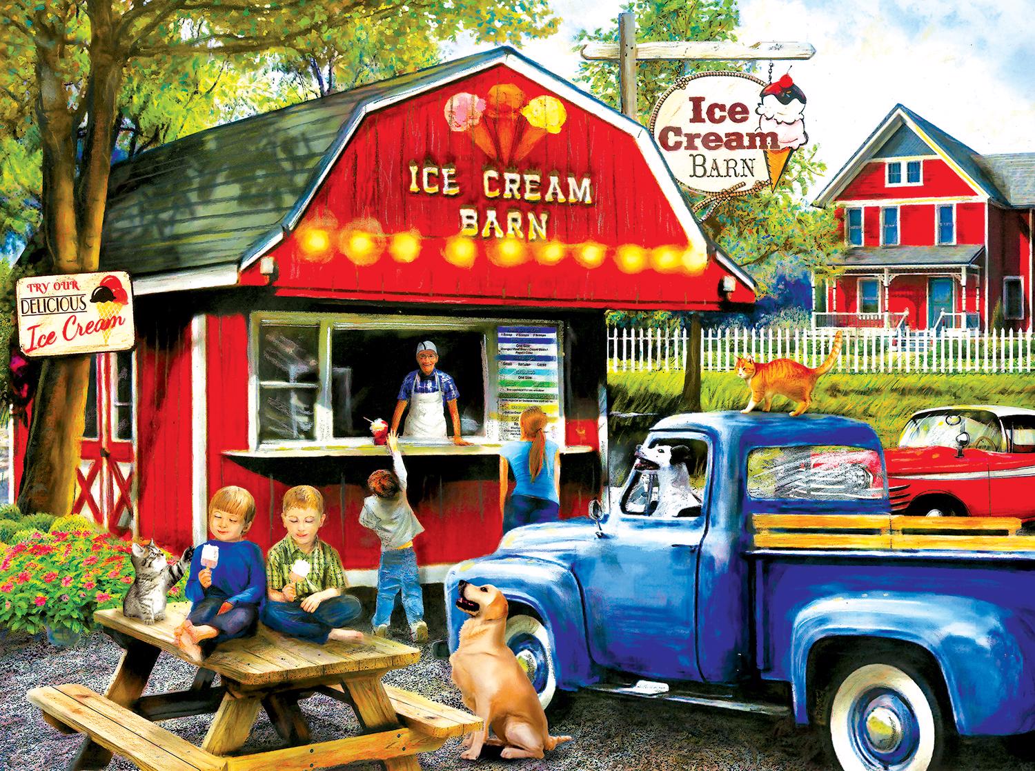 Puzzle Tom Wood - The Ice Cream Barn
