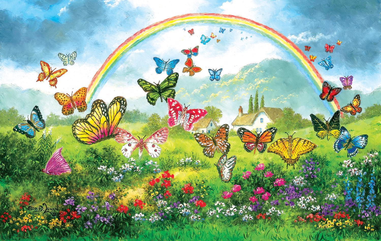 Puzzle Lewan - Vacanza delle Farfalle
