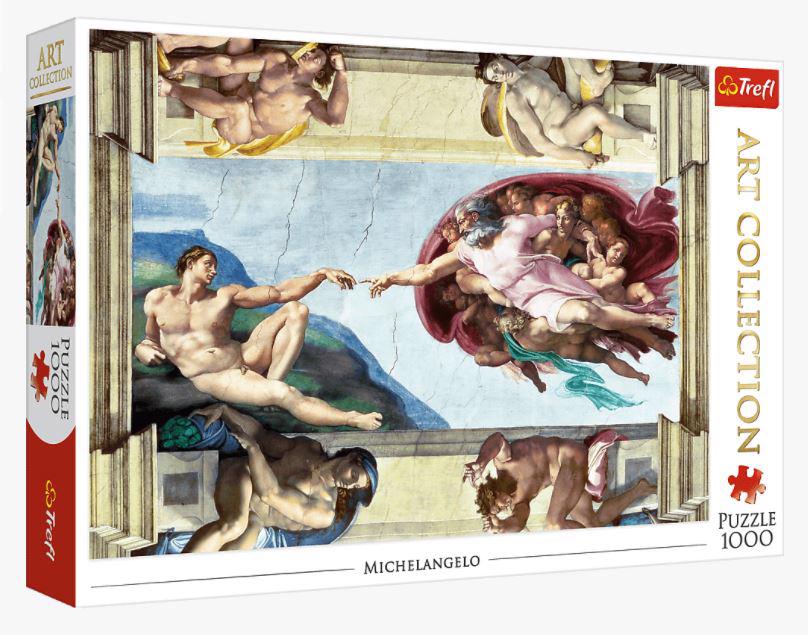 Puzzle Art Collection: Michelangelo: The Creation of Adam
